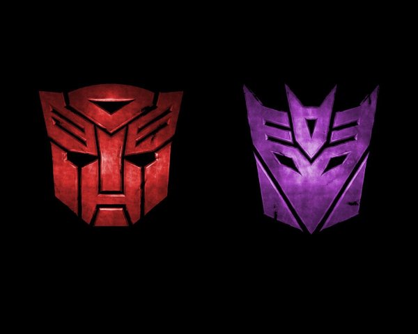 Эмблема автоботов и Десептиконов