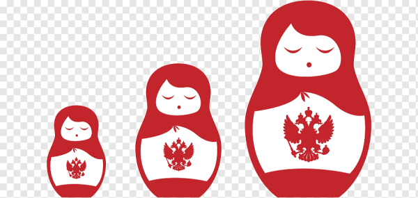 Матрешка Векторная