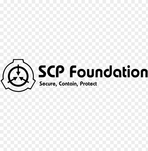 Надпись SCP фонд