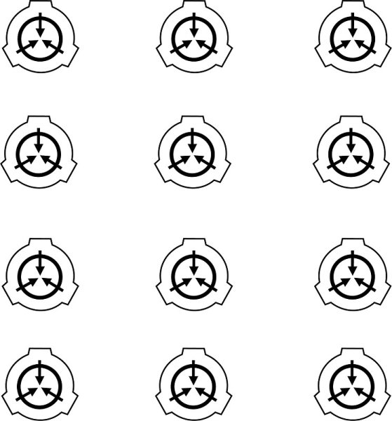 Раскраска фонд SCP