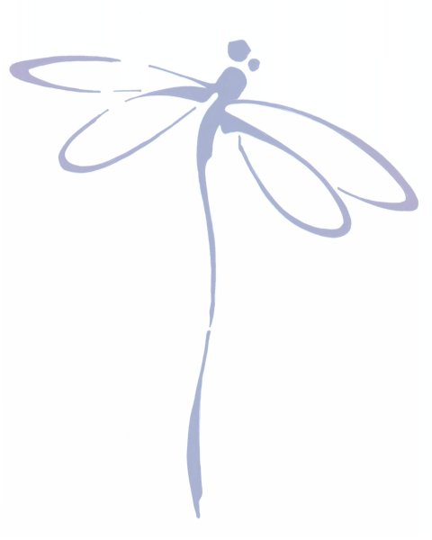 Стрекоза рисунок