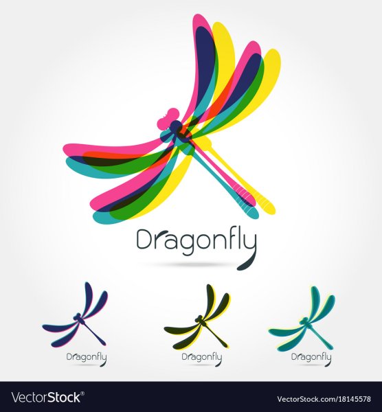 Стрекоза логотип компании