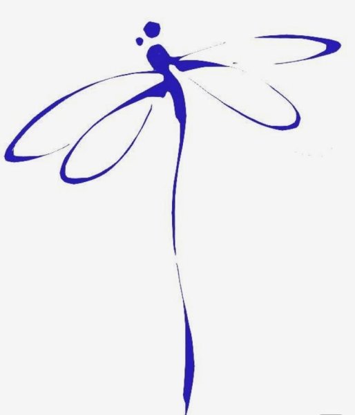 Стрекоза рисунок