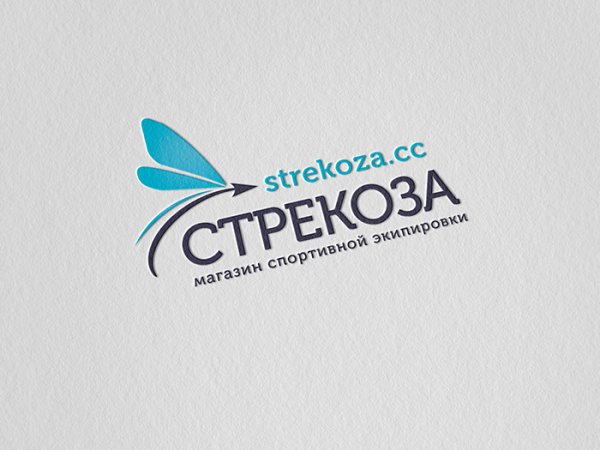 Стрекоза логотип магазина