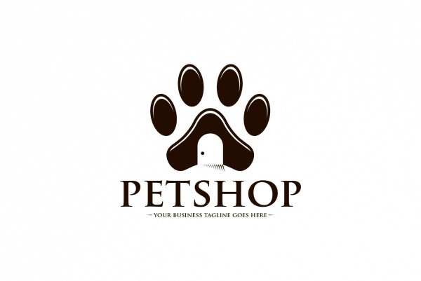 Логотип магазина для животных