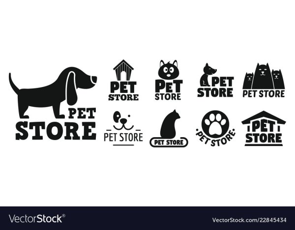 Логотипы товаров для животных