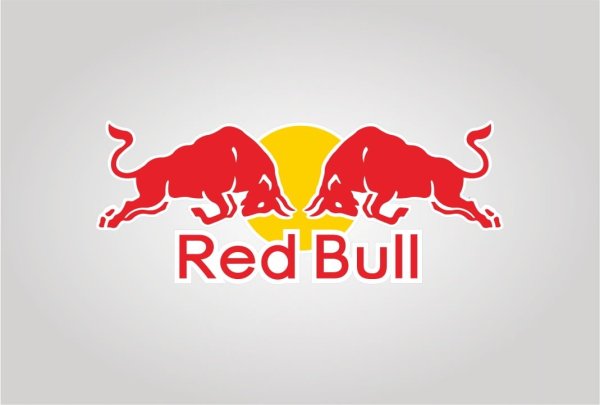 Логотип Red bull без фона
