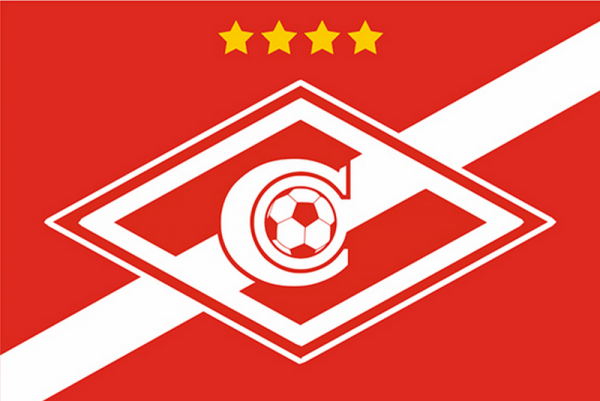 Флаг футбольного клуба Спартак