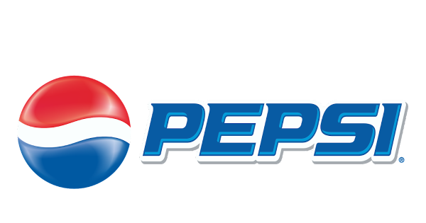 Логотип пепси на синем фоне