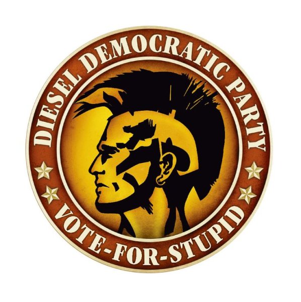 Лейбл фирмы дизель