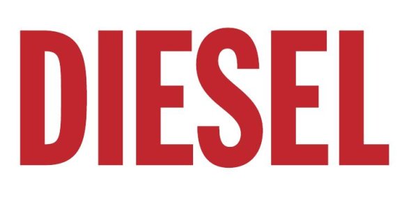 Надпись дизель