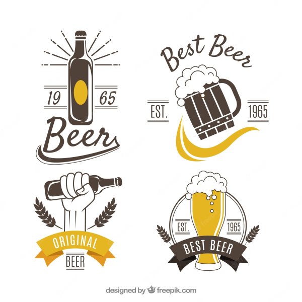 Логотип пивного магазина