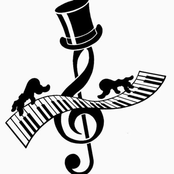 Фортепиано силуэт