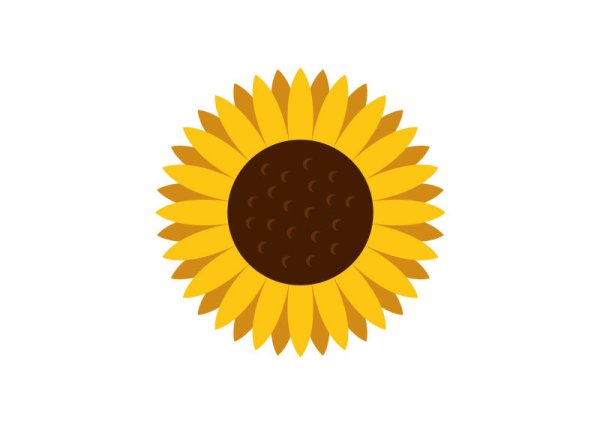 Значок подсолнух