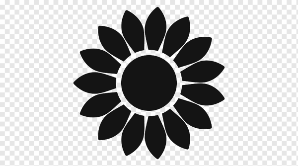 Векторный подсолнух