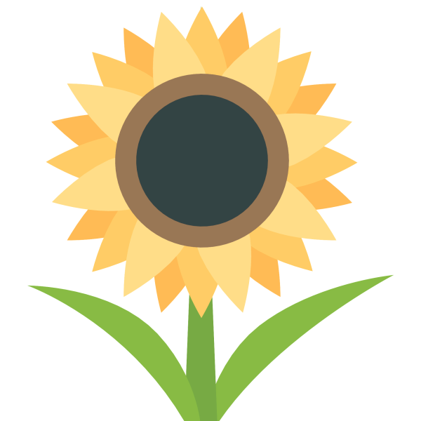 Подсолнух вектор