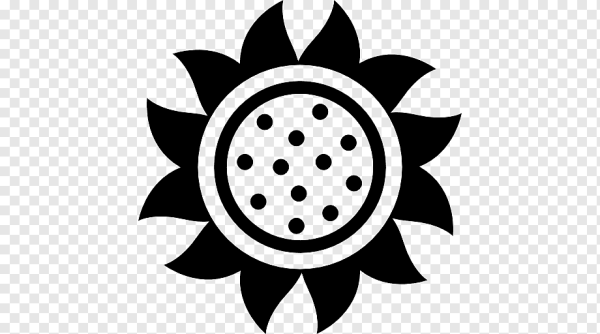 Значок подсолнух