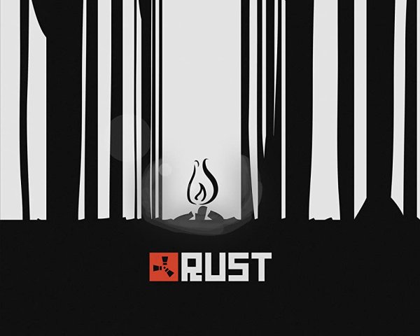 Логотип игры Rust
