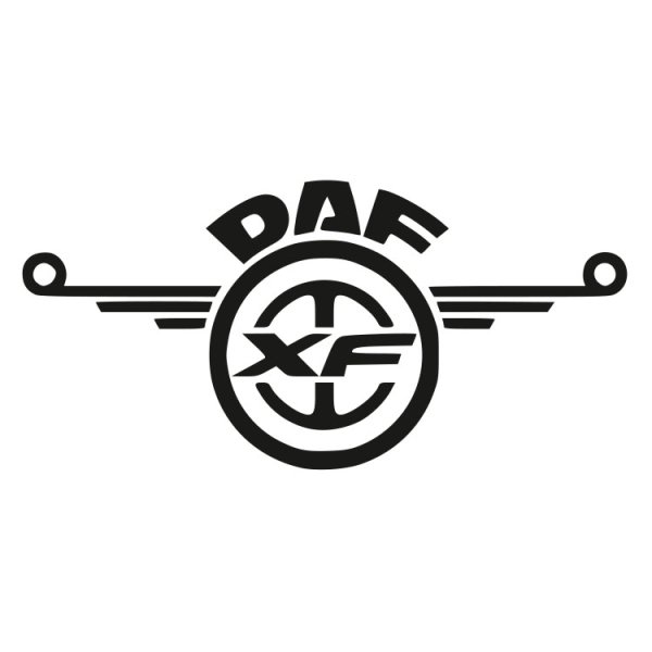 Наклейки логотип Даф