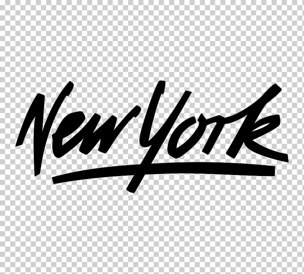 New York надпись