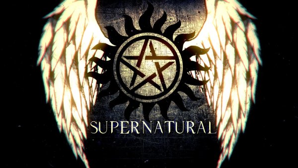 Сверхъестественное надпись Supernatural для рисунка