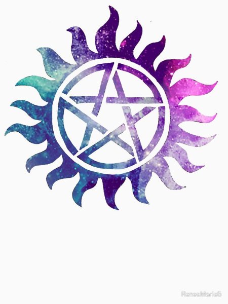 Тату пентаграмма сверхъестественное