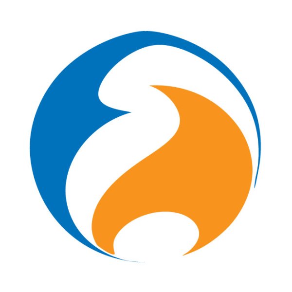 Синий логотип