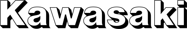 Kawasaki надпись