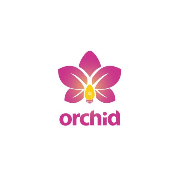Орхидея цветок лого