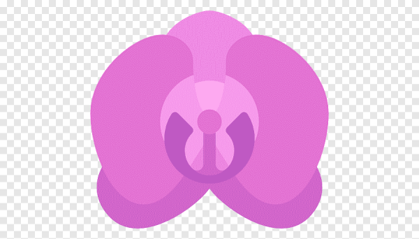 Пиктограмма лиловые цветы