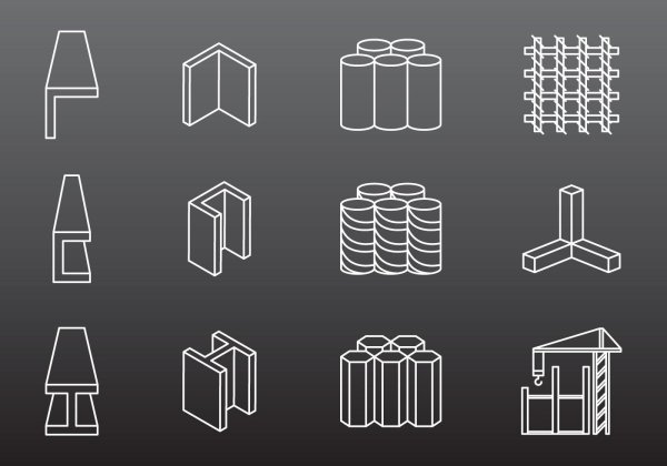 Металлоконструкции пиктограмма