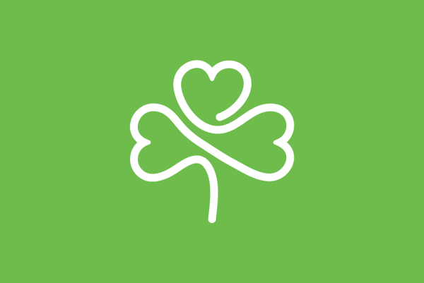 Лист клевера логотип