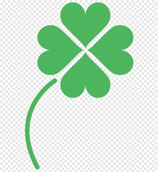 Четырехлистный Клевер вектор