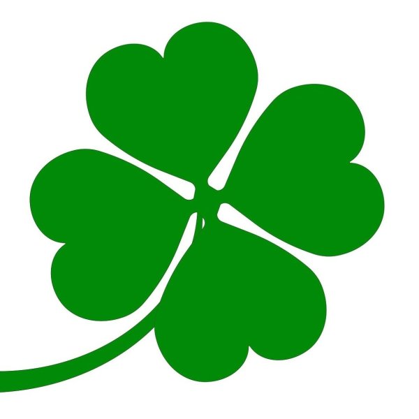 Эмблема Клевер четырехлистный