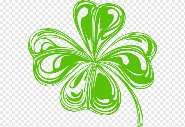 Черный Клевер четырехлистный