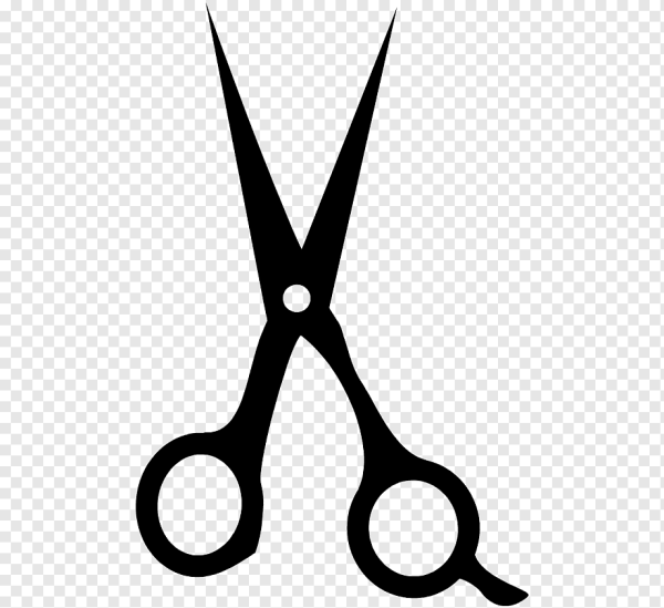 Стилизованные ножницы