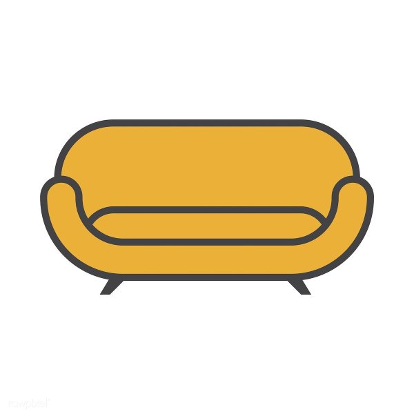 Диван пиктограмма