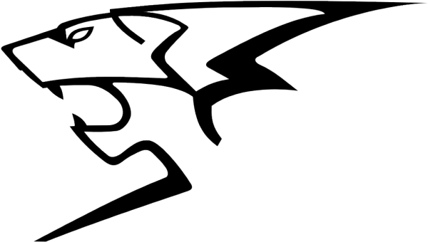 Наклейка Пежо Лев