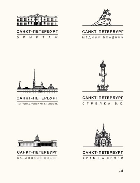 Символ города Санкт Петербург достопримечательность