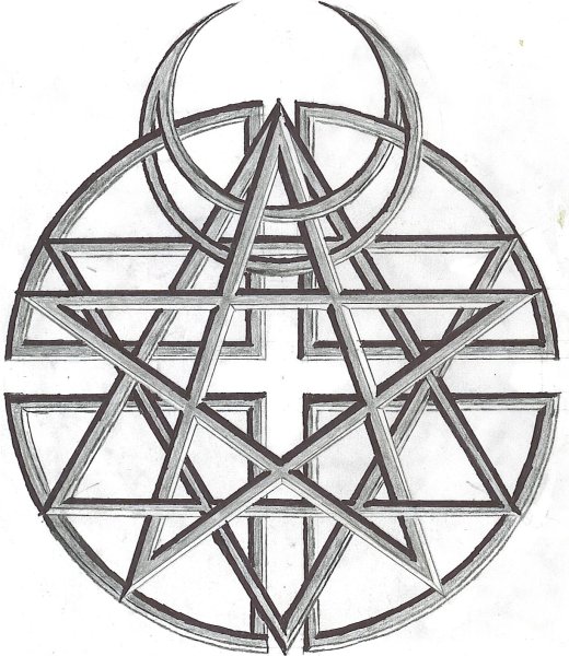 Disturbed пентаграмма