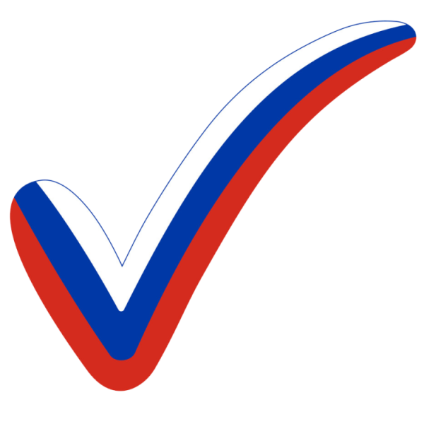 Лента Триколор сбоку