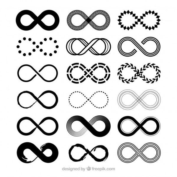 Логотипы с символом бесконечности