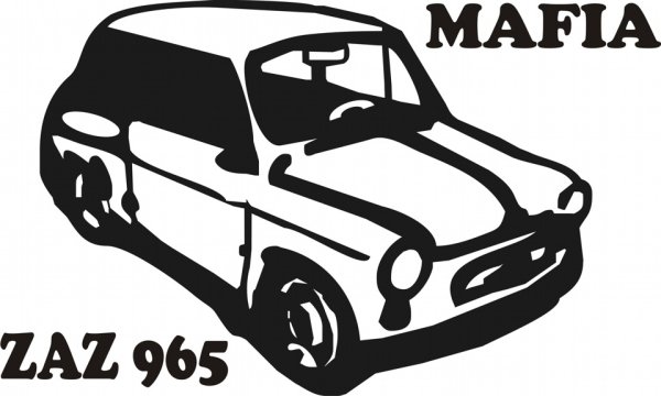 Наклейки на Запорожец