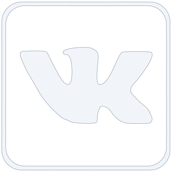 Иконка ВК белая