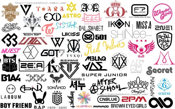 K-Pop логотипы