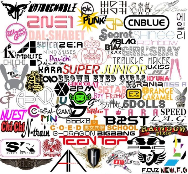K-Pop логотипы