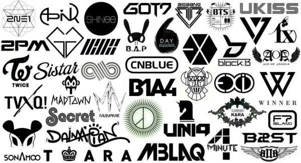 Значок корейской группы ikon