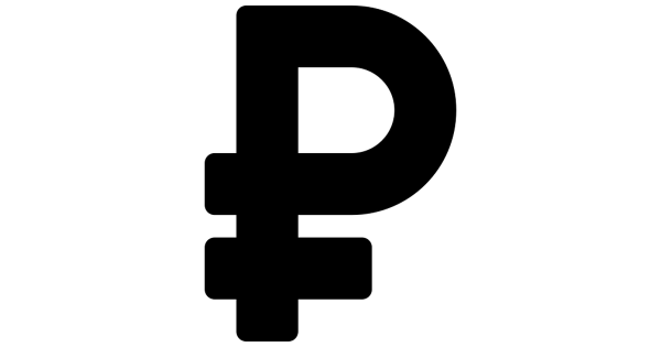 Рубль иконка