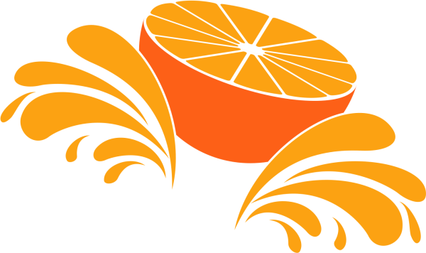 Апельсин вектор