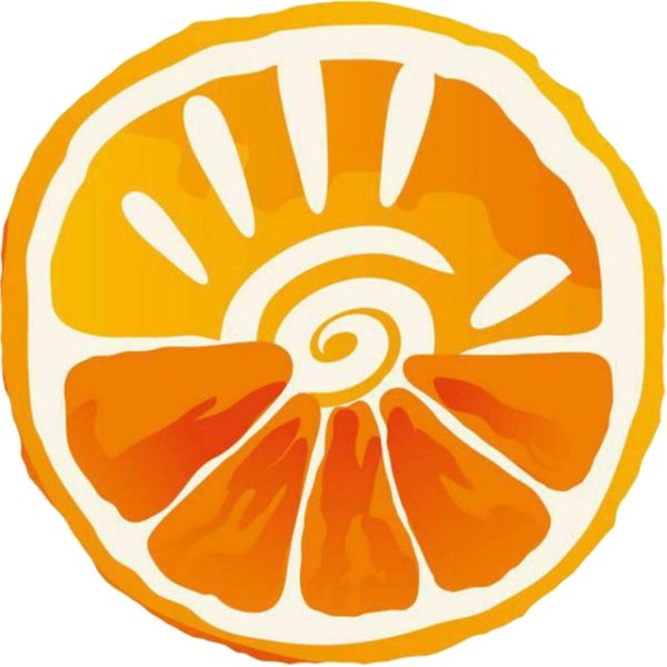 Лотос цветок оранжевый